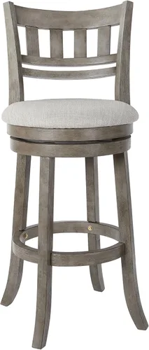 Vista 4 de OSP Home Furnishings Taburete, Gris