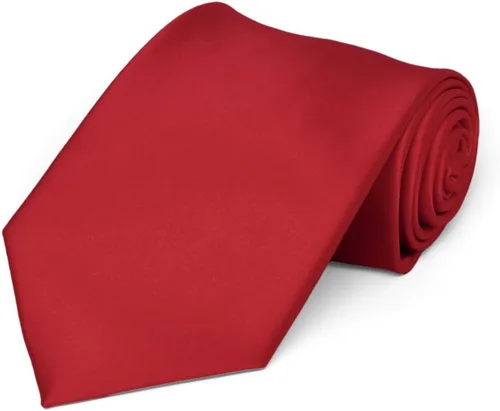 Vista 36 de tiemart Corbata de color sólido prémium Negro