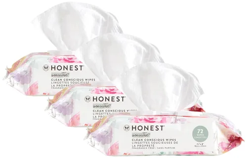 Vista 16 de The Honest Company - Toallitas limpiadoras para bebé con 99% de agua, respetuosas con el medioambiente, a base de plantas, hipoalergénicas
