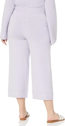 Vista 5 de The Drop - Pantalones de jersey, de corte holgado y elástico Bernadette para mujer