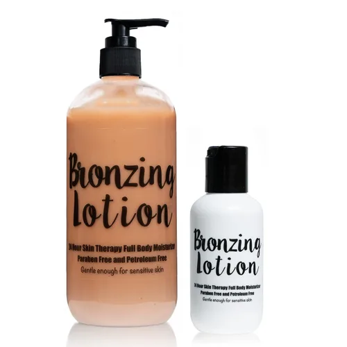 Vista 10 de The Lotion Company Loción de terapia cutánea de 24 horas, fragancia en polvo para bebé, hidratante de cuerpo completo, con aloe vera, sin parabenos