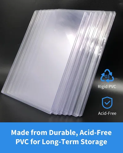 Vista 2 de Protectores rígidos superiores para cómics modernos, fundas protectoras rígidas para almacenamiento y exhibición de cómics, paquete de 10