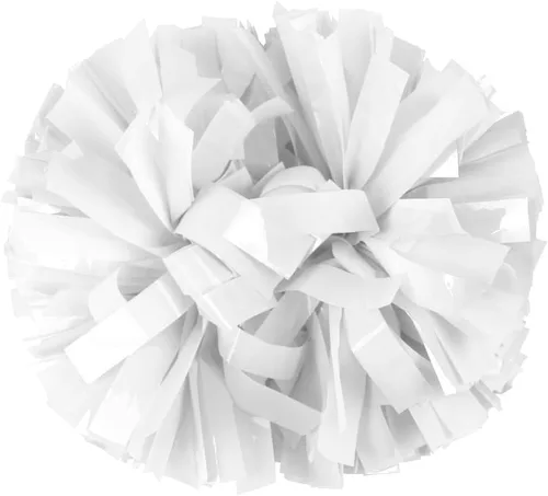 Vista 18 de Lovecheer 2 pompones de plástico para animadoras con mango de bastón para niños y adultos, para animar a fiestas de espíritu de equipo deportivo