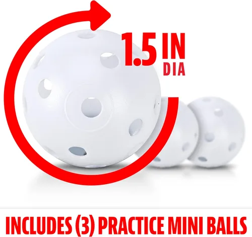 Vista 3 de Franklin Sports Entrenador de Swing de Bate Delgado Pro Elite