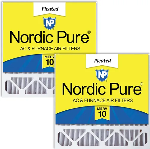Vista 23 de Nordic Pure 20 x 20 x 5 (19_5/8 x 19_7/8 x 4_3/8) Honeywell/Lennox MERV 8 filtro de aire de repuesto, 1 paquete