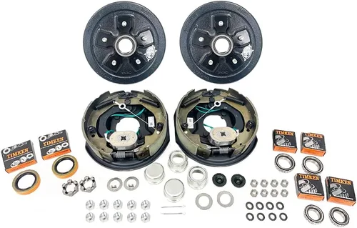 Vista 4 de 3,500 libras. Kit de freno eléctrico de eje para remolque 5-4.5 pulgadas