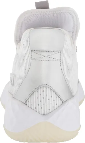 Vista 3 de adidas Coll3ctiv3 2020 - Zapato de baloncesto bajo, White-silver Metallic-Chalk White