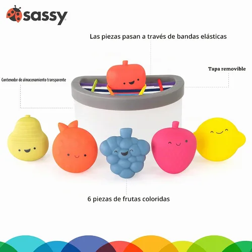 Vista 3 de Sassy Jarra de frutas Rellena y Derrama