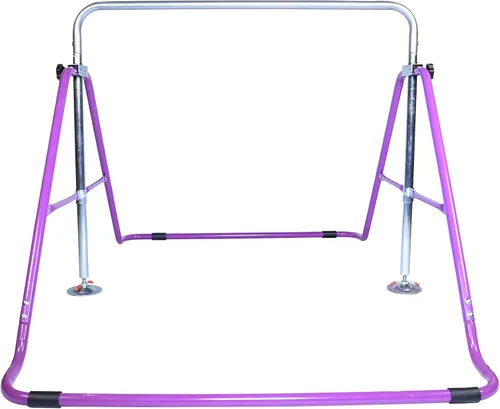 Vista 7 de Barra de gimnasia para entrenamiento en casa para niños, barra de kip horizontal expandible plegable, equipo de gimnasio en casa para niños y niñas
