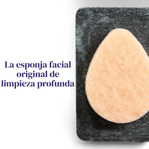 Vista 9 de Buf-Puf - Esponja facial suave, desarrollada por dermatólogos, elimina la suciedad profunda y el maquillaje que causa brotes y puntos negros