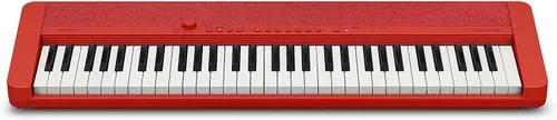 Vista 2 de Casio CT-S1 Teclado digital portátil Casiotone de 61 teclas - Rojo