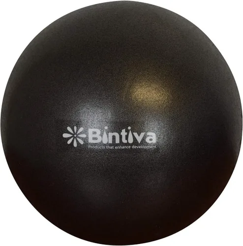 Vista 2 de bintiva Mini pelota de pilates de 7-9 pulgadas de estabilidad utilizada para ejercicio, yoga, pilates y terapia