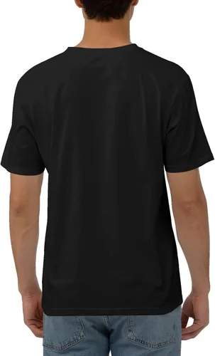 Vista 6 de KGDHjuei Camiseta de algodón de manga corta para hombre, camiseta de Sagitario de manga corta con cuello redondo y manga corta.