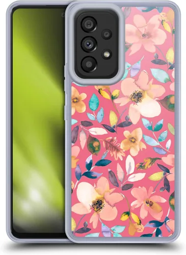 Vista 11 de Head Case Designs Officially Licensed Ninola Butterfly Nature Spring Floral Gel Case [Military Grade Protection] Compatible with Samsung Galaxy A53