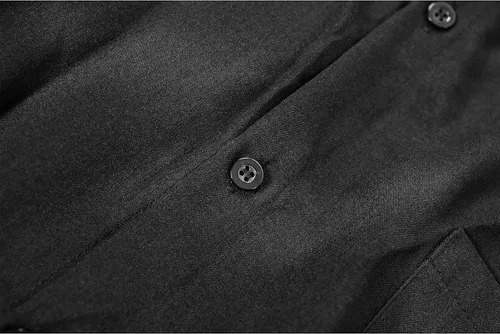 Vista 7 de Rela Bota Camisas de lino de algodón para hombre, estilo casual, con botones, manga larga, ajuste holgado, ligeras