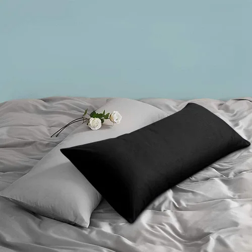 Vista 2 de FLXXIE Fundas de almohada de microfibra con cierre de sobre, ultrasuaves y de primera calidad