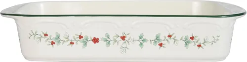 Vista 2 de Pfaltzgraff Winterberry Molde Rectangular para Hornear, 13 Pulgadas