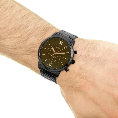 Vista 5 de Fossil FS5525 - Reloj cronógrafo de cuarzo para hombre con correa de acero inoxidable