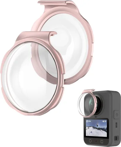 Vista 9 de 2 protectores de lente para DJI OSMO 360, protector de lente de cámara para cámaras de acción (negro)