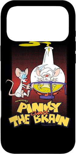 Vista 22 de Pinky and the Brain Lab Flask Case for iPhone 17
