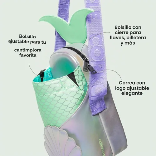 Vista 4 de Corkcicle Crossbody Sling Bag for 16–40 oz Tumblers