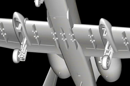 Vista 8 de Hobby Boss N/AW A-10A Thunderbolt II Kit de construcción de modelo de avión