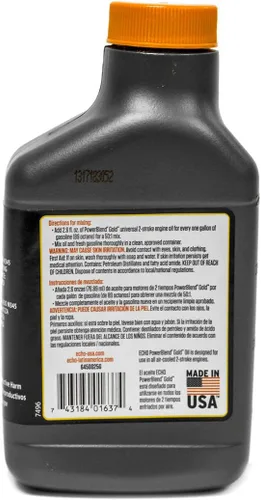 Vista 4 de Echo 24PK - Botellas de aceite de 6.4 onzas, mezcla de 2 ciclos para 2.5 galones, Power Blend 6450025
