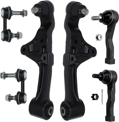 Vista 43 de Detroit Axle - Kit de brazos de control delantero para Chevy Silverado 1500 GMC Sierra 1500 GMC Sierra 1500 Avalanche Yukon Tahoe Escalade ESV EXT
