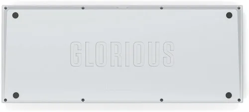 Vista 4 de Glorious Gaming - Teclado personalizado GMMK PRO Barebones (ANSI USA) compacto 75% teclado con perilla, aluminio blanco, kit de teclado mecánico