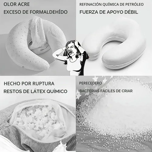 Vista 6 de Reposacabezas de masaje - Almohada ajustable en forma de U de aluminio para cama y cuna facial - Equipo de spa de belleza