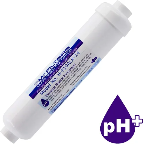 Vista 7 de Cartucho de repuesto de filtro de agua alcalina Cartucho mineral para sistema de filtros de agua alcalina Minerales esenciales para agua