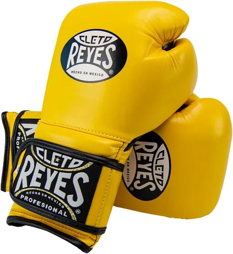 Vista 17 de Cleto Reyes - Guantes de entrenamiento de cuero acolchado extra, color negro