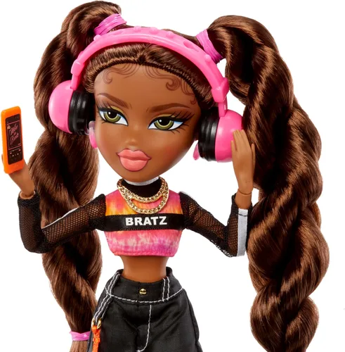 Vista 5 de Muñeca de moda Alwayz Bratz Sasha con 10 accesorios y póster