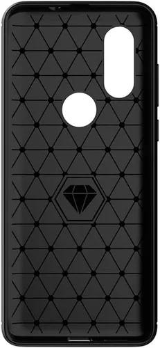 Vista 4 de Asuwish Funda compatible con Moto One Action y protector de pantalla de vidrio templado, accesorios de celda, funda delgada y suave de silicona TPU