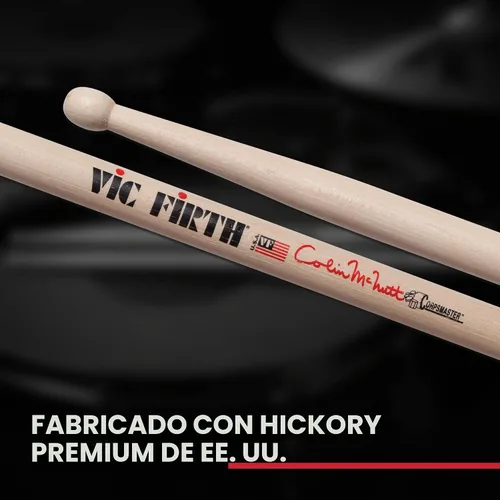 Vista 6 de Baquetas Vic Firth SCM Corpsmaster Signature - Baquetas Colin McNutt