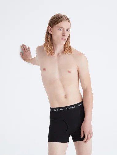 Vista 4 de Calvin Klein Paquete de 7 baúles elásticos de algodón para hombre
