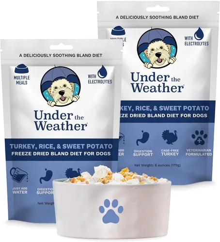 Vista 24 de Under the Weather Bland Diet para perros Fácil de digerir para perros enfermos Siempre esté listo Contiene electrolitos – Carnes naturales