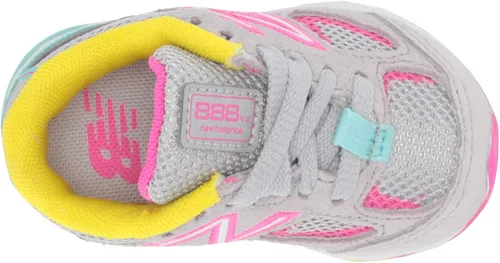 Vista 5 de New Balance 888 V2 - Tenis de correr con cordones para niños