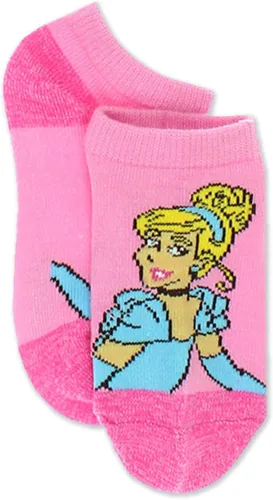 Vista 8 de Disney Princess Girls 6 pack Socks Set