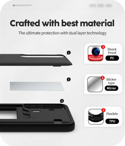 Vista 388 de GOOSPERY Parachoques magnético para puerta compatible con Galaxy S9 Plus, tarjetero tipo billetera con cierre automático por iman, funda protectora