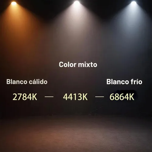 Vista 2 de SHEHDS Luces del par de la MAZORCA 200W del LED, luces blancas frescas