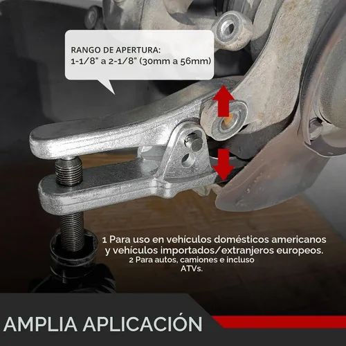 Vista 6 de ATPEAM Separador de rótula Universal Herramienta de extracción de rótula