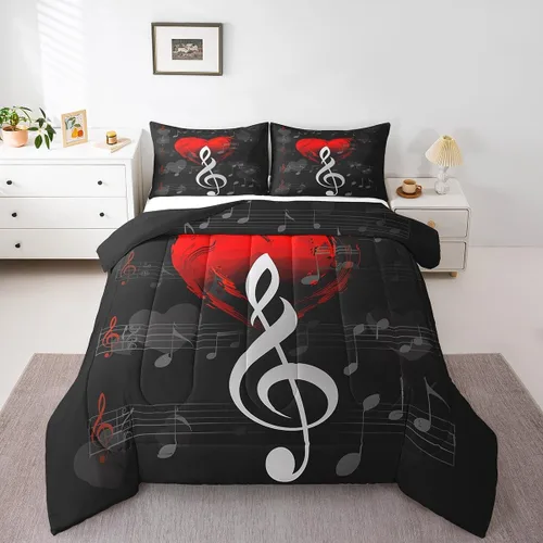 Vista 15 de Erosebridal Juego de ropa de cama individual para niñas, juego de edredón de juegos para niños, juego de cama de juegos para niños, color naranja