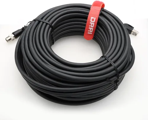 Vista 9 de Cable Ethernet Cat6 de 8 pines a RJ45 con código X M12 en ángulo de 90° para aplicaciones de red industrial Cognex (1M)