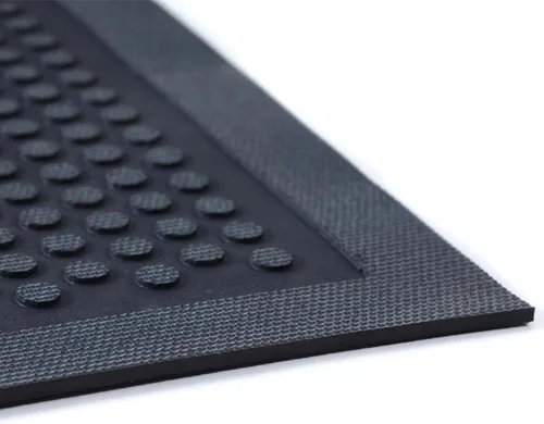 Vista 3 de Guardian Easy Step Scraper 3 x 10 (36 x 120 pulgadas) Interior/Exterior, Resistente, Tapete de Piso de Goma Sólida, Negro