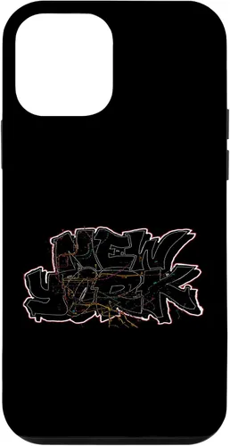 Vista 16 de Funda para iPhone 16 Graffiti New York y trenes