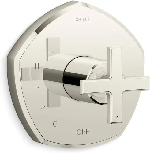 Vista 20 de KOHLER K- TS27043-3-BV Occasion™ RITE-TEMP VALVE TRIM, vibrante bronce cepillado