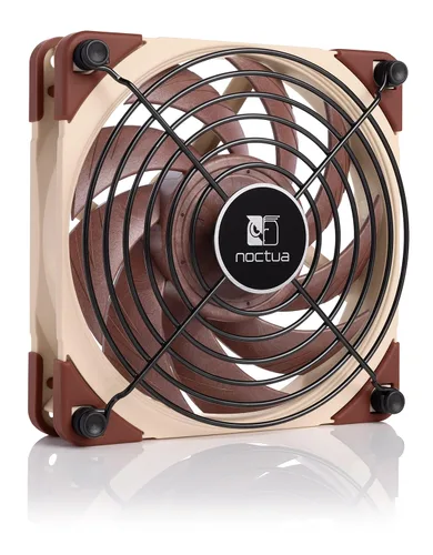 Vista 2 de Noctua NA-FG1-12 Sx2, parrillas de ventilador para ventiladores de 4.724 in (juego de 2, negro)