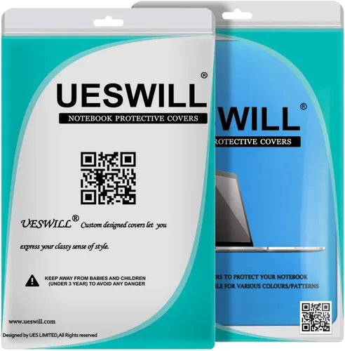 Vista 9 de UESWILL Compatible con MacBook Pro de 13 pulgadas M1 M2 2016-2024 versión A2338 A2289 A2251 A2159 A1989 A1706 A1708, con Touch Bar USB-C, funda