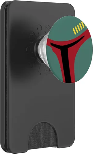 Vista 7 de Star Wars Boba Fett Casco PopSockets PopGrip: Agarre intercambiable para teléfonos y tabletas
